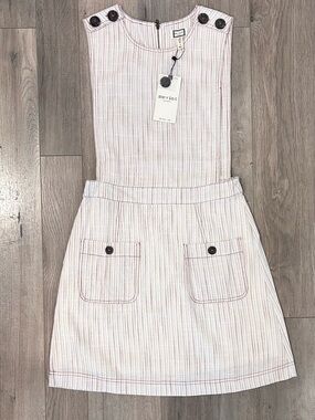 Movint Striped Sleeveless A-Line Dress